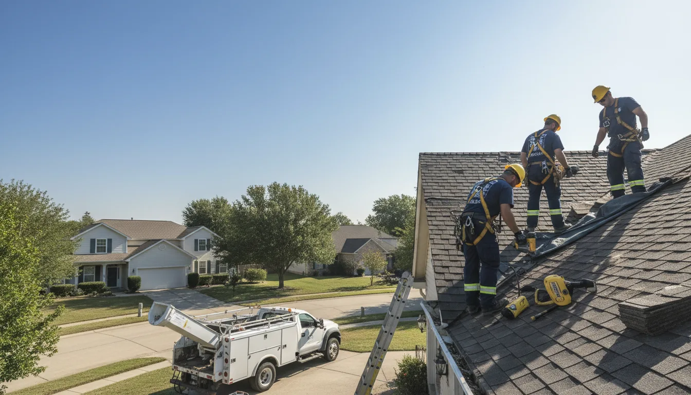 Hail Damage Roof Repair in Shelbyville, MO